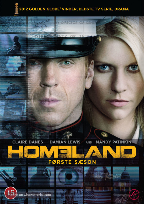 &quot;Homeland&quot; - Danish DVD movie cover