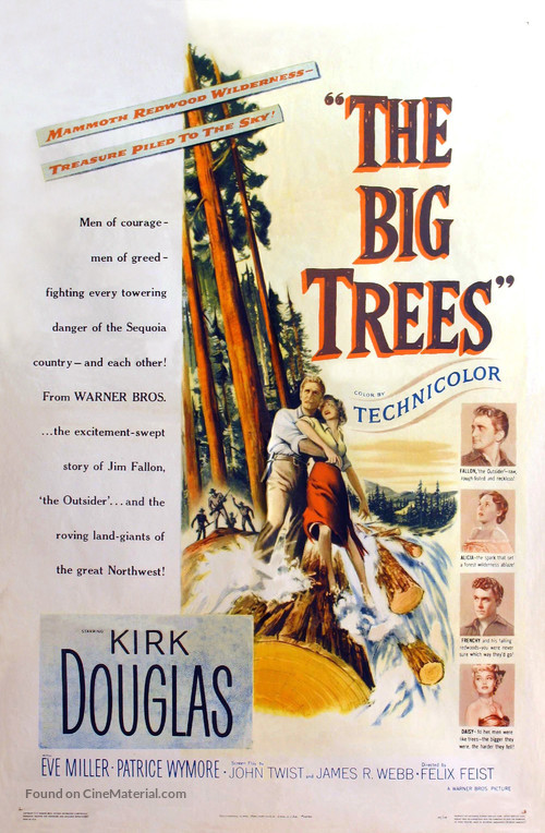 The Big Trees - Movie Poster
