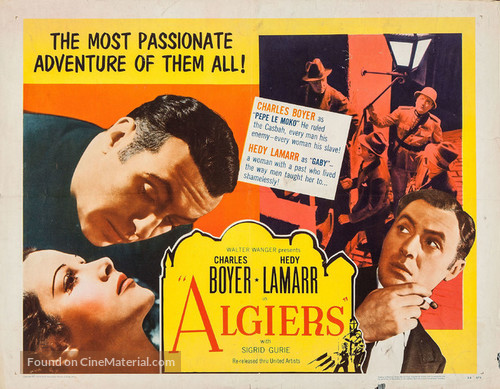 Algiers - Re-release movie poster