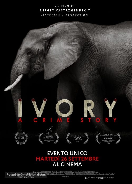 Ivory. A Crime Story - Italian Movie Poster