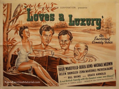 Love&#039;s a Luxury - British Movie Poster