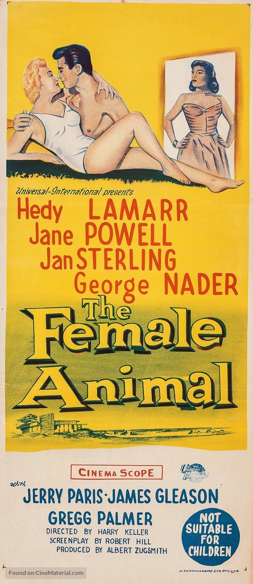 The Female Animal - Australian Movie Poster