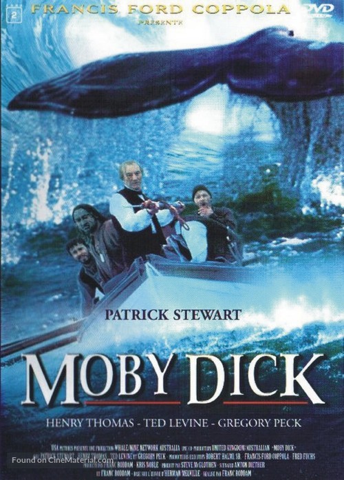 Moby Dick - Italian DVD movie cover