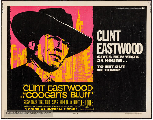 Coogan&#039;s Bluff - Movie Poster