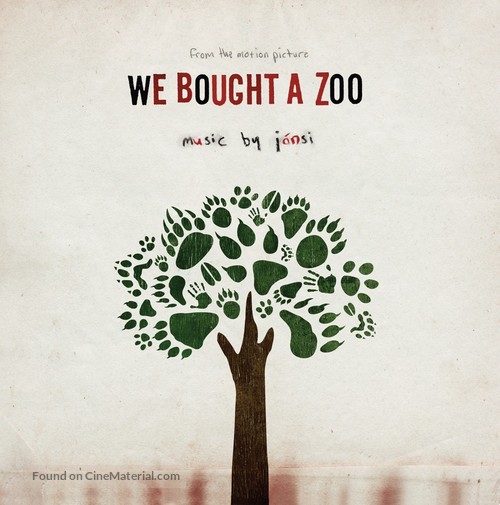 We Bought a Zoo - Blu-Ray movie cover