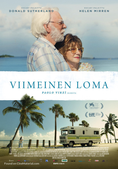 The Leisure Seeker - Finnish Movie Poster