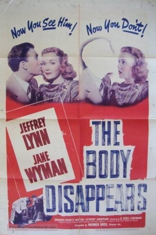 The Body Disappears - Movie Cover