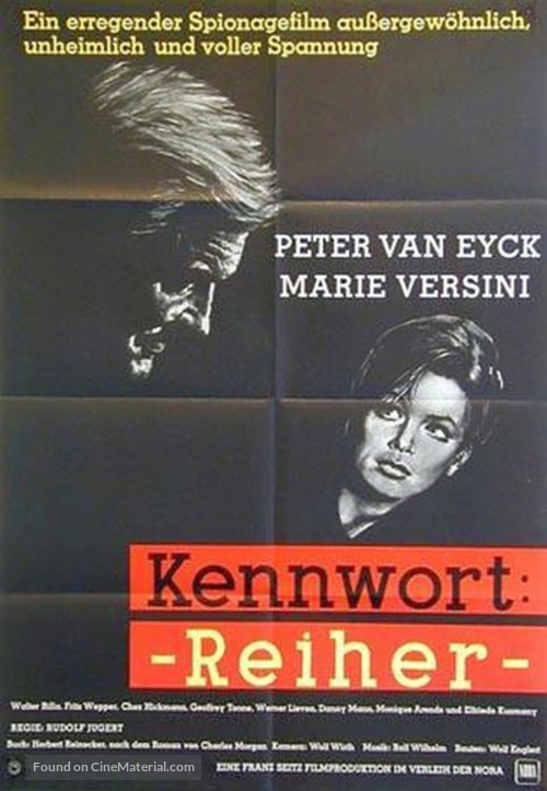 Kennwort... Reiher - German Movie Poster