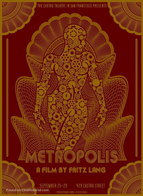 Metropolis - Homage movie poster