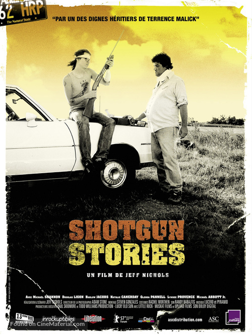 Shotgun Stories - French Movie Poster