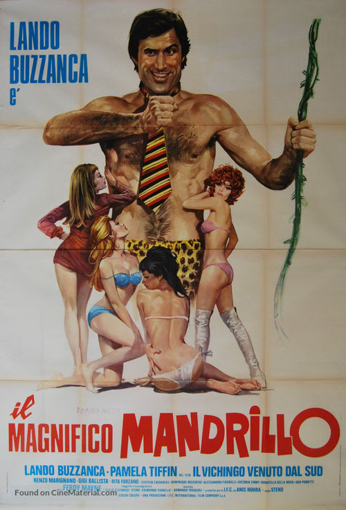 Il vichingo venuto dal sud - Italian Movie Poster