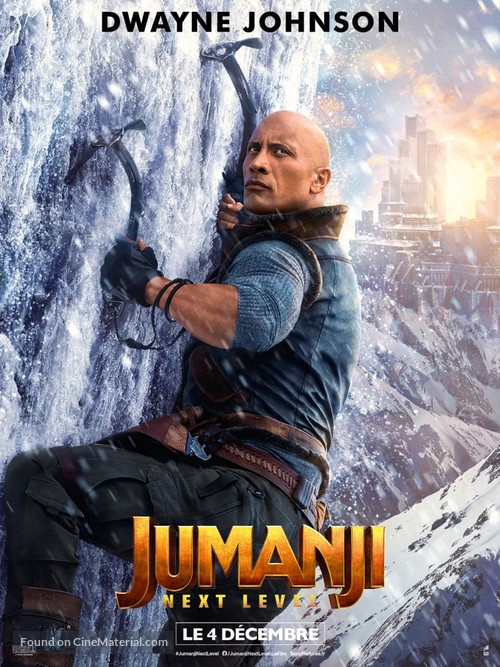 Jumanji: The Next Level - French Movie Poster