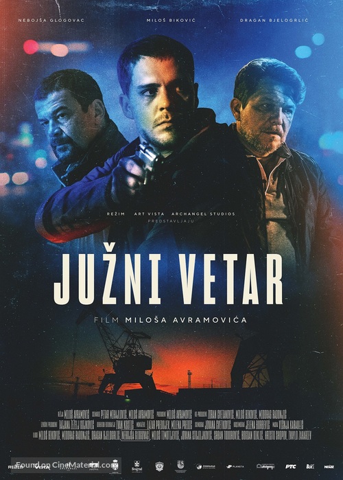 Juzni vetar - Macedonian Movie Poster