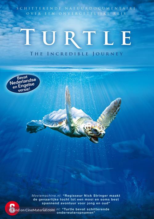 Turtle: The Incredible Journey - Belgian DVD movie cover