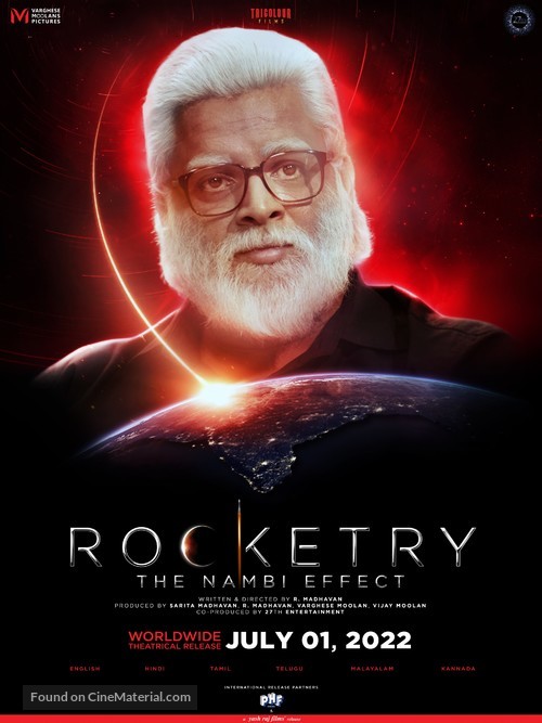 Rocketry: The Nambi Effect - Indian Movie Poster