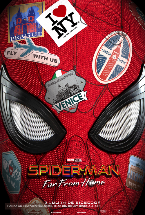 Spider-Man: Far From Home - Dutch Movie Poster