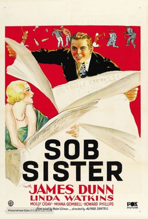 Sob Sister - Movie Poster
