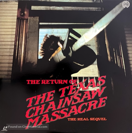 The Return of the Texas Chainsaw Massacre - Japanese Movie Cover