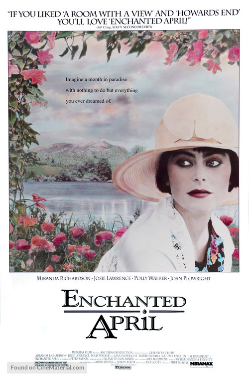 Enchanted April - Movie Poster