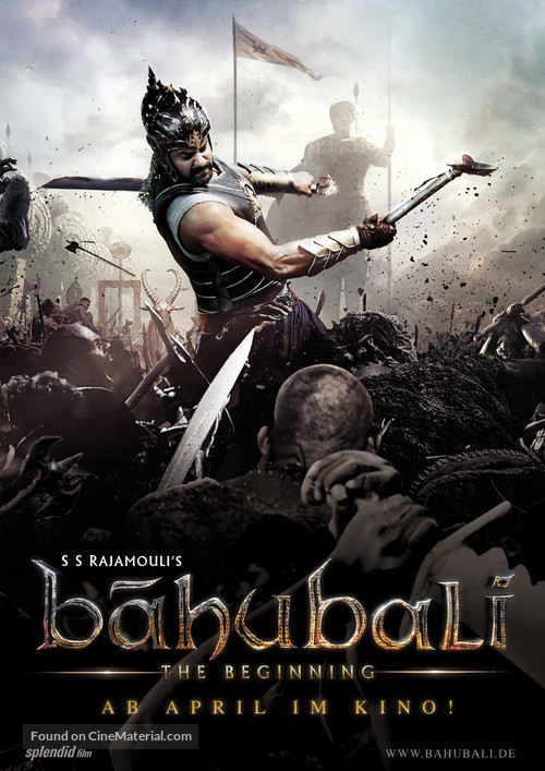 Baahubali: The Beginning - German Movie Poster