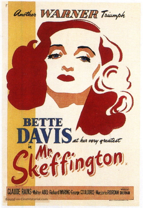 Mr. Skeffington - British Movie Poster