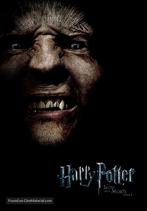 Harry Potter and the Deathly Hallows - Part 1 - Italian Movie Poster