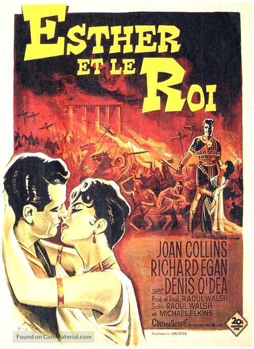 Esther and the King - French Movie Poster