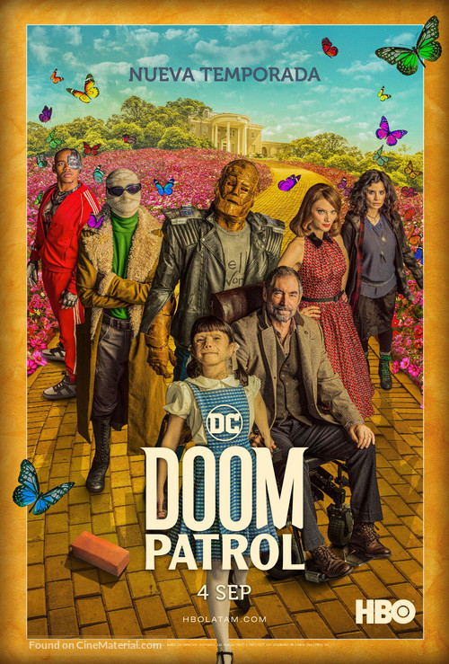&quot;Doom Patrol&quot; - Mexican Movie Poster