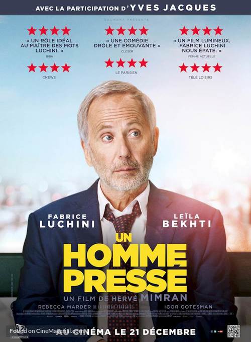 Un homme press&eacute; - French Movie Poster