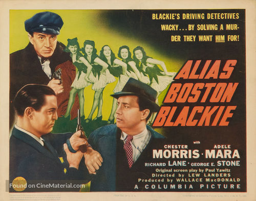 Alias Boston Blackie - Movie Poster