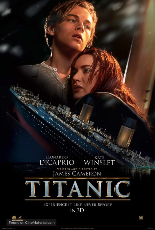 Titanic - Re-release movie poster