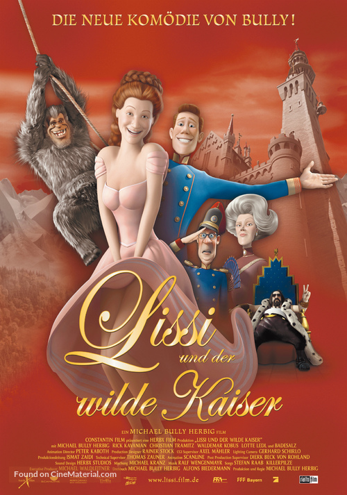 Lissi und der wilde Kaiser - German poster