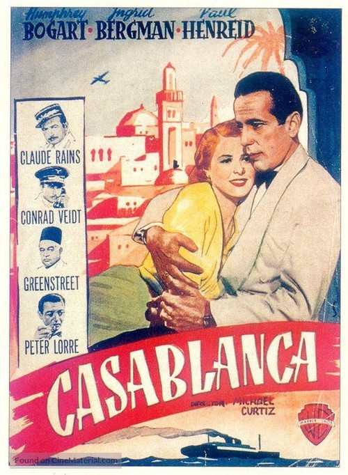 Casablanca - Spanish poster