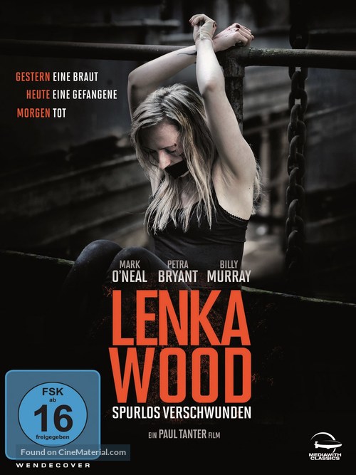 The Disappearance of Lenka Wood - German DVD movie cover