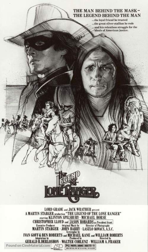 The Legend of the Lone Ranger - Movie Poster