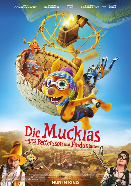 Die Mucklas ... und wie sie zu Pettersson und Findus kamen - German Movie Poster