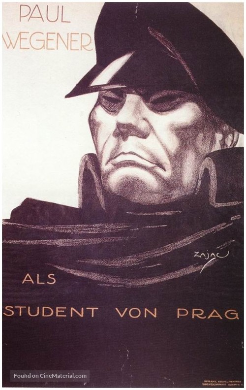 Der Student von Prag - German Movie Poster
