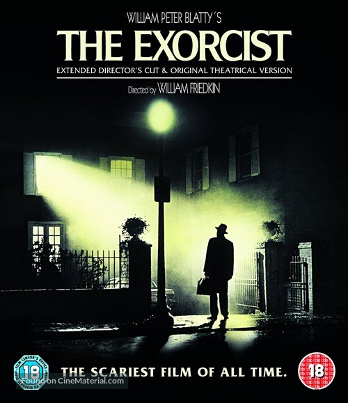 The Exorcist - British Blu-Ray movie cover