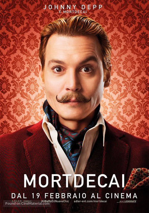 Mortdecai - Italian Movie Poster