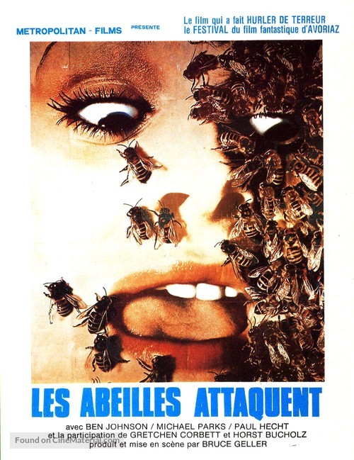 The Savage Bees - Belgian Movie Poster