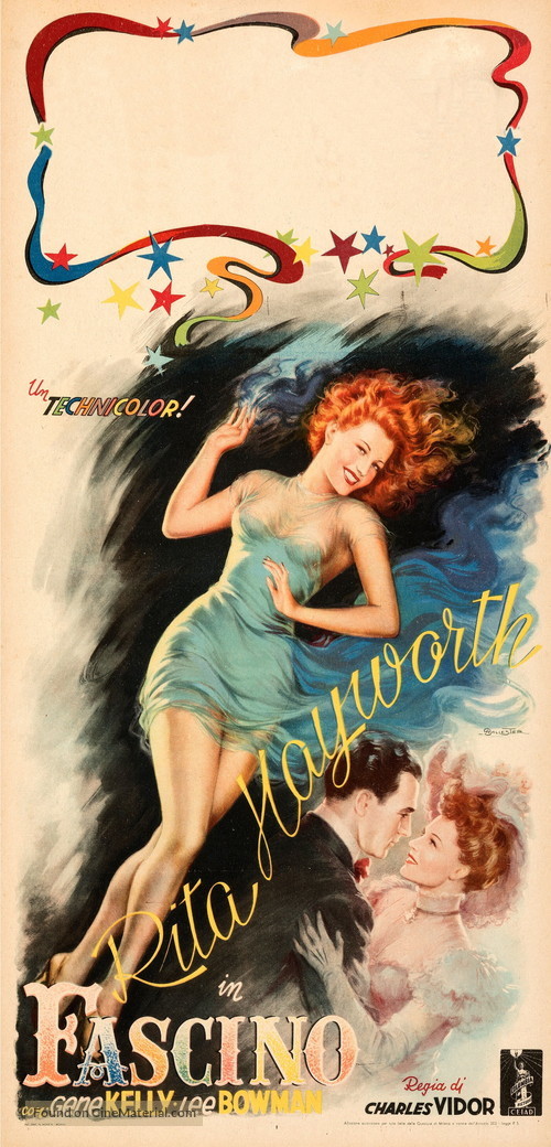 Cover Girl - Italian Movie Poster
