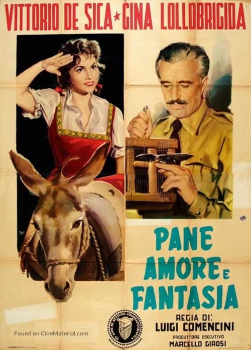 Pane, amore e fantasia - Italian Movie Poster