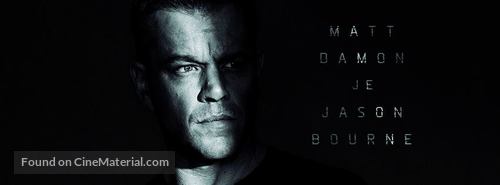 Jason Bourne - Czech Movie Poster