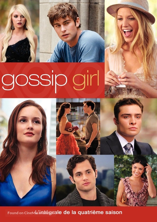 &quot;Gossip Girl&quot; - French DVD movie cover