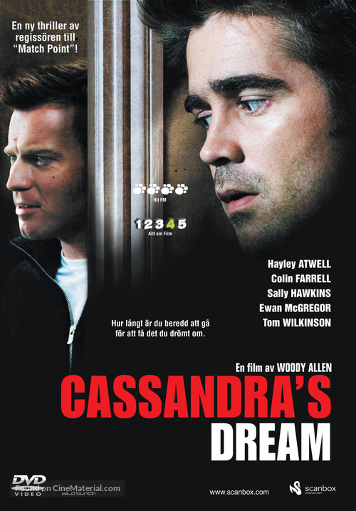 Cassandra&#039;s Dream - Swedish DVD movie cover