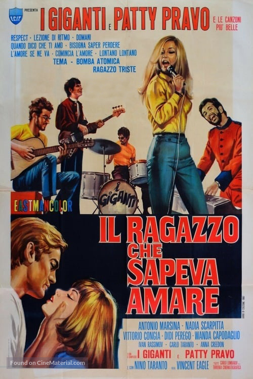 Il ragazzo che sapeva amare - Italian Movie Poster
