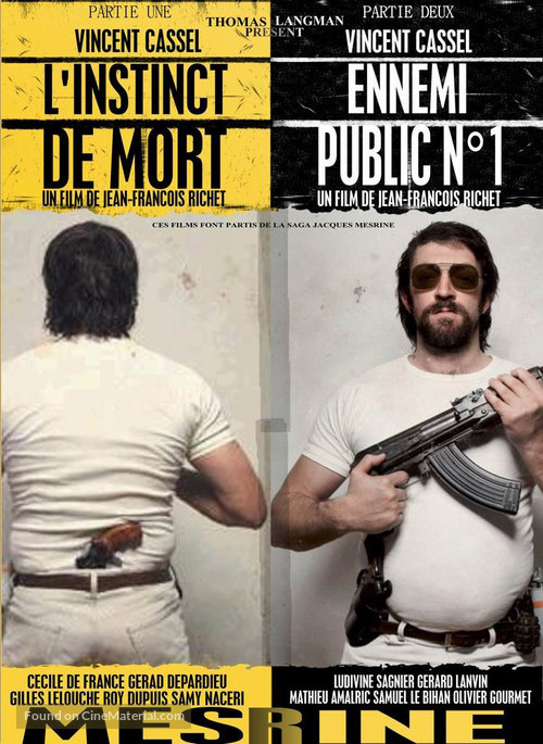L&#039;ennemi public n&deg;1 - French DVD movie cover