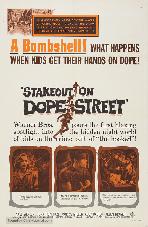 Stakeout on Dope Street - Movie Poster