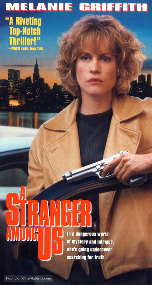 A Stranger Among Us - VHS movie cover