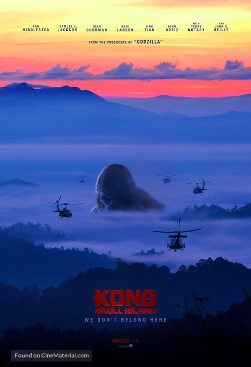 Kong: Skull Island - Movie Poster